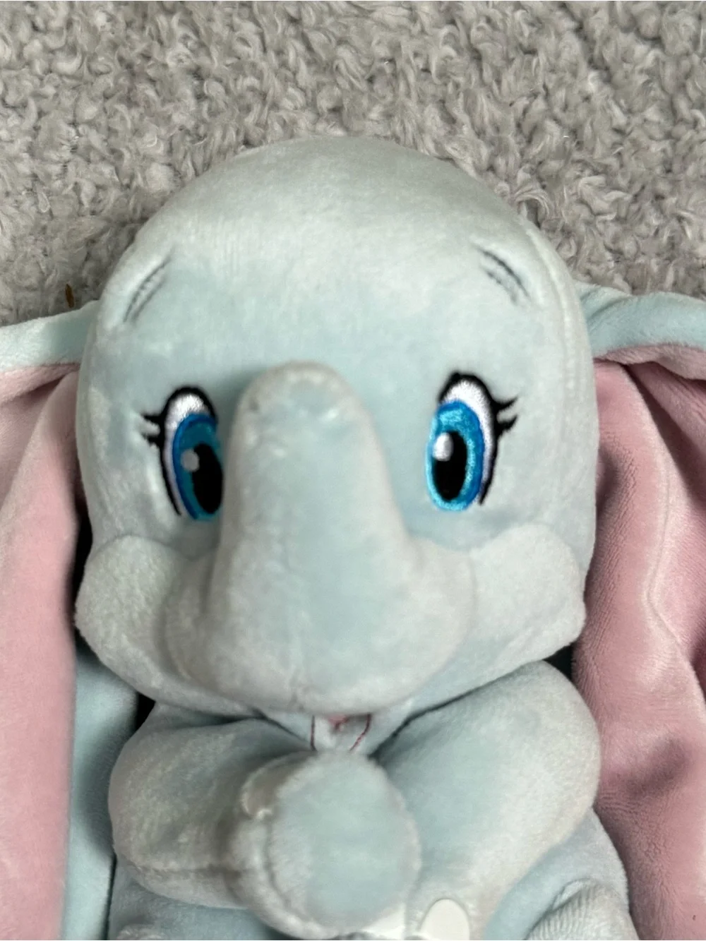 Ty Sparkle Dumbo Beanie Baby Plush 6” Elephant Disney Classic Stuffed Animal Toy